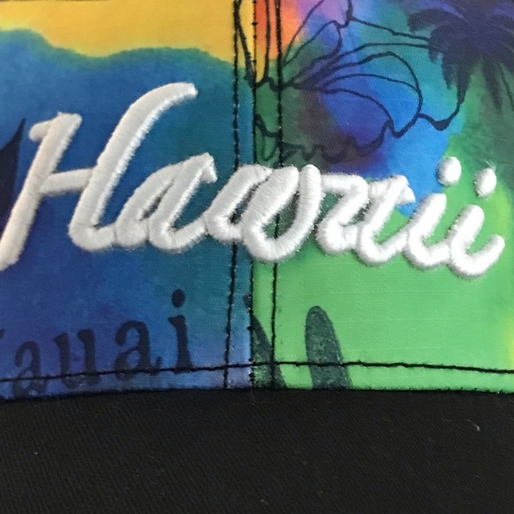 Island Crew Hawaii Adjustable SnapBack Tropical Color State Beach Baseball Cap - Picture 7 of 14